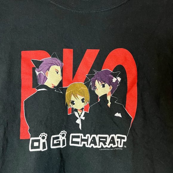 Vintage Di Gi Charat Anime Graphic T-Shirt 2004 - Picture 2 of 6